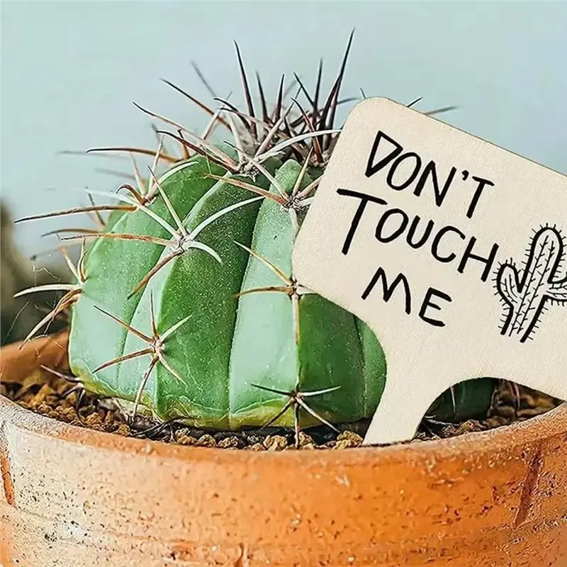 ABFU-40Pcs Wooden Plant Labels Plant Tags Vegetable Seedling Signs For Plants Vegetable Seedlings Sign Outdoor Handwritten Tags