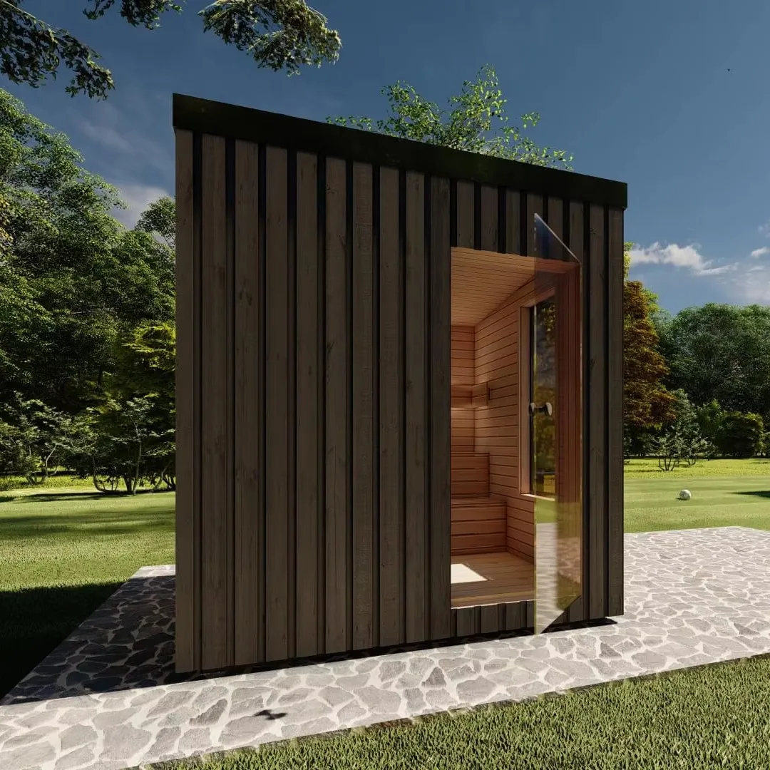 Custom Outdoor Traditional Dry Steam Sauna