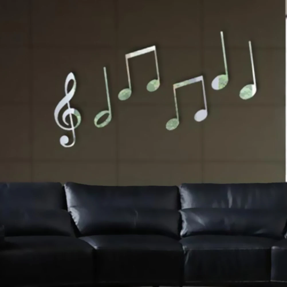 

30pcs Mirror Wall Stickers Acrylic Waterproof Corrosion Resistant Environmentally Friendly Easy Paste for Home