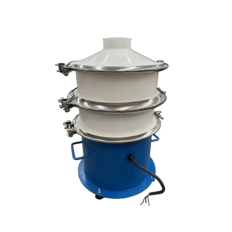 Vibrating Filter Separator for Herbs Grains Vibrating Screen Sieve Industrial Flour Sifter