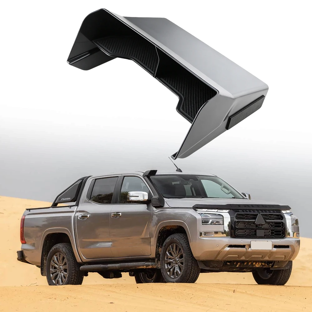 

Layered Center Console Storage Tray for Mitsubishi Triton 2024 2025 Car Dashboard Divider Organizer Box Interior Accessories