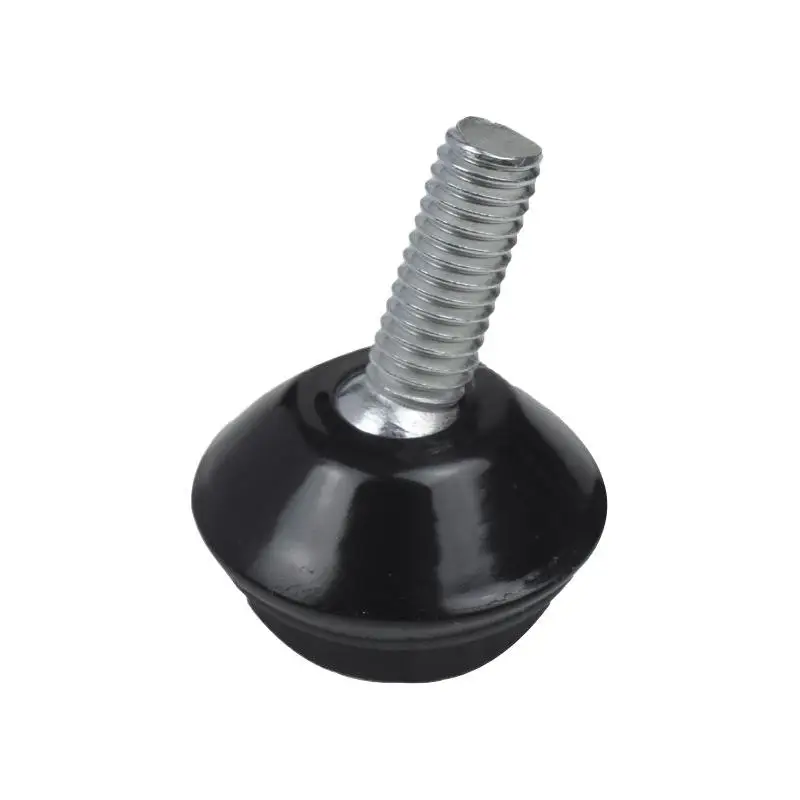 4Pcs Adjustable Metal Furniture Levelers Feet Leg M6*15*23MM Thread Screws For Cabinet Table Chair Machine Base