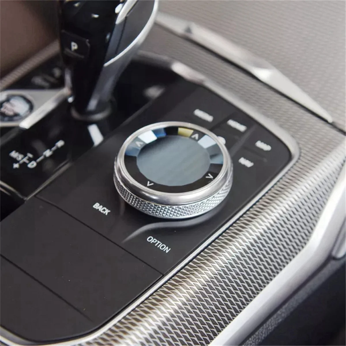 

4pices Car Crystal Gear Shift Knob for BMW G20 G12 I3 I01 I7 G70 Ix3 G08 X5 G05 X6 G06 X7 G07 LHD Paddle Shifter Crystal—L49A