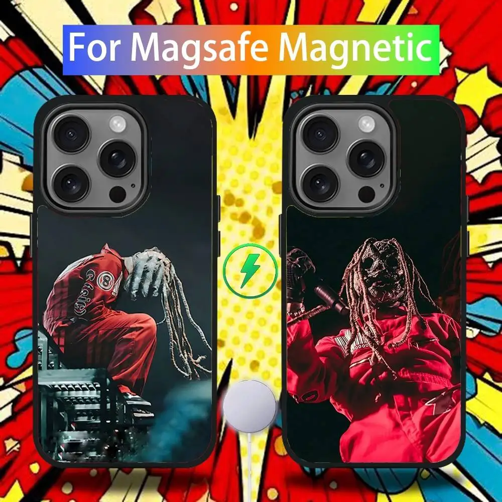 

C-Corey T-Taylor Musician Phone Case For iPhone 16,15,14,13,12,11,Pro,Max,Plus,Mini,SE4,E Magnetic Magsafe Wireless Charging