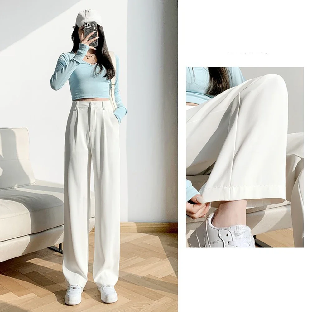 Casual Outfit Petite Womens Pants Comfortable Straight Leg Pants Comfortable Vacation Wear Home Daily Club Pants