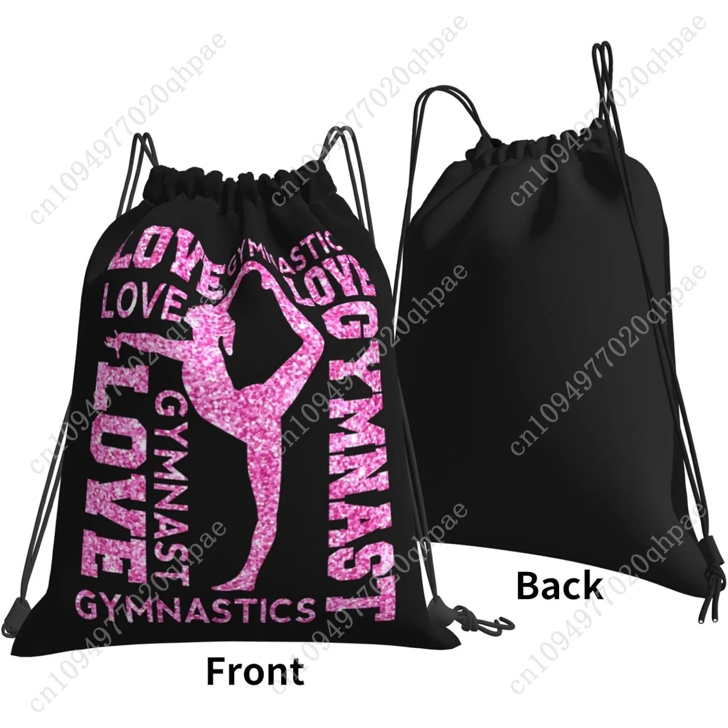 حقيبة ظهر برباط للجمباز في صالة الألعاب الرياضية، حقيبة برباط، حقيبة رياضية للنساء والرجال #2