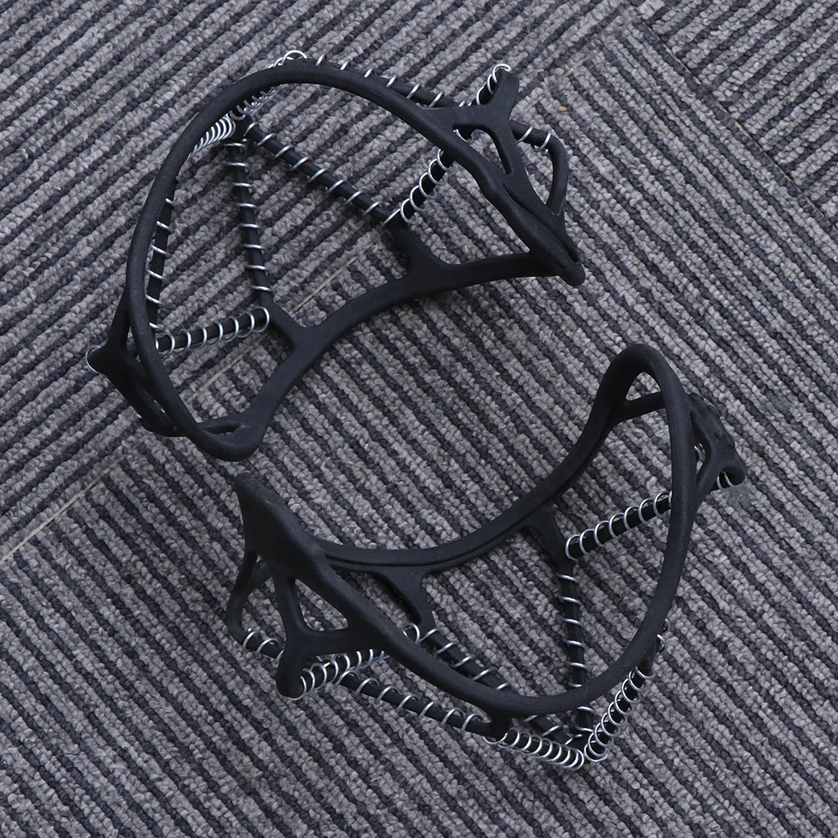 

1 Pair Anti-Skid Shoes Cover Crampons For Ice Snow Rain Mud Outdoor Sports Climbing Mountaineering Traction Cleats Lightweight