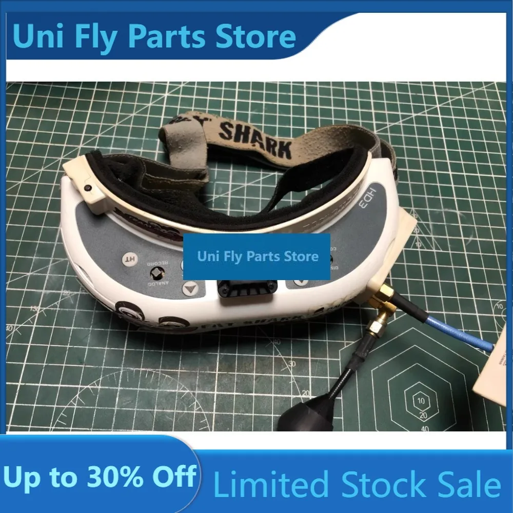 UniFly80% NEW FatShark Fat Shark Dominator HD3 HD Core FPV Goggles Head Tracker Within Receiver