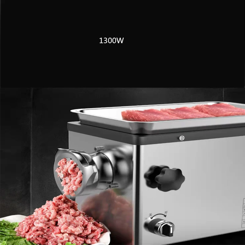 Commercial Multifunctional High-power Electric Full-automatic Stainless Steel Stirring Food Mixers Minced Meat Enema Household