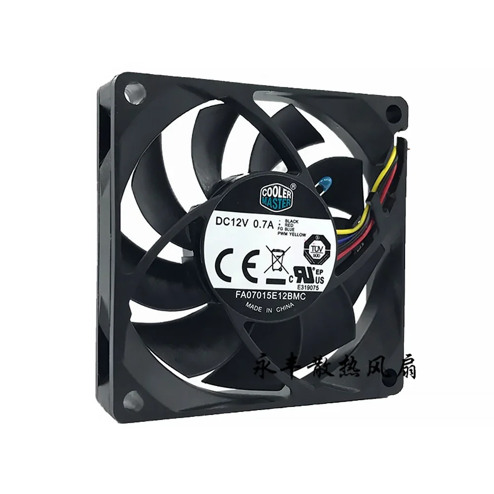 For Cool Extreme Extreme AMD Original CPU Fan 7cm Double Ball Bearing FA07015E12BMC Temperature Control Fan