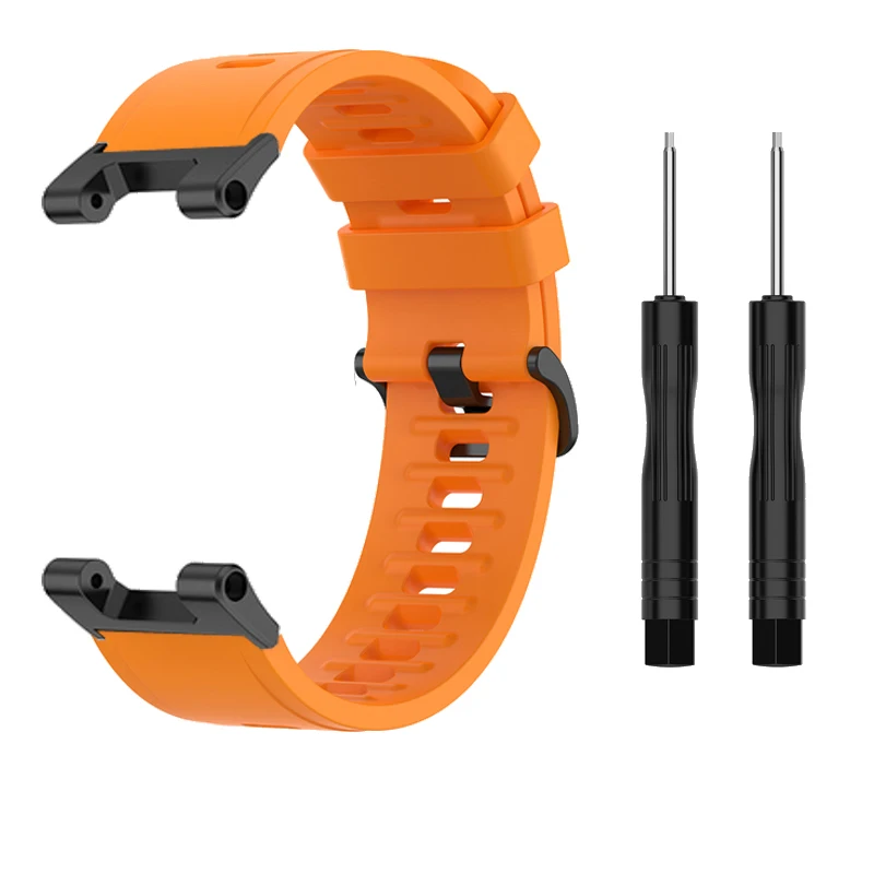 Pulseira de silicone macio para huami amazfit t-rex 2, pulseira esportiva para xiaomi amazfit t-rex/t rex/t rex pro 2