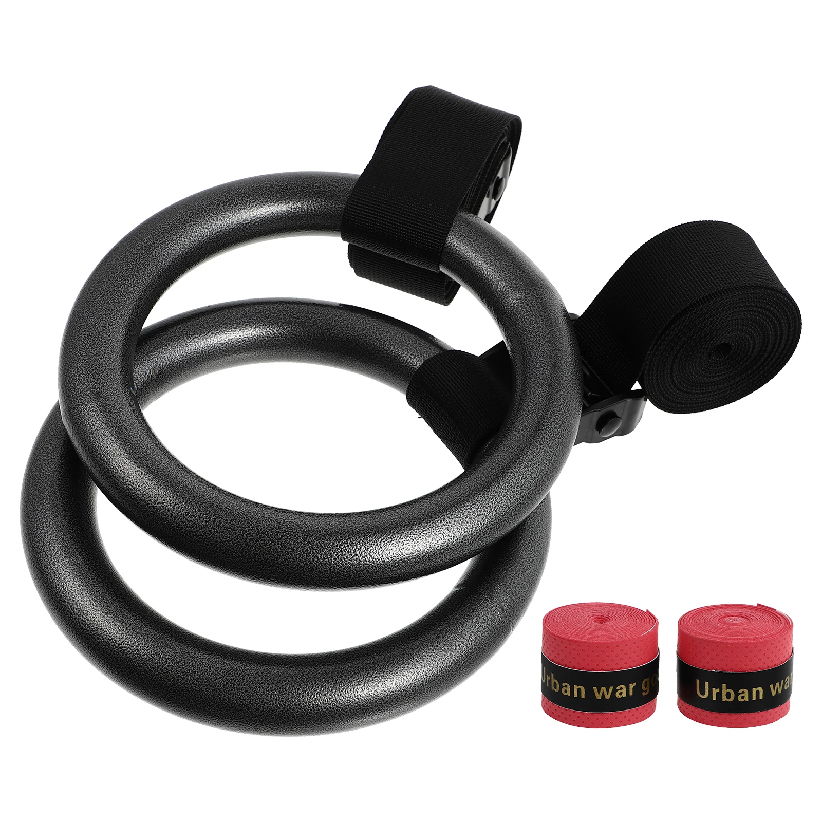 

2 pcs Fitness Ring High Home Gym Portable Sturdy Wear resistant Workout Equipment Gymnastics Training