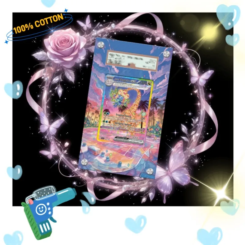 Art Display for Pokemon Exeggutor Card PTCG Keychain Anime Game Collectibles Anime Merchandise Acrylic Protective CaseToys Gift