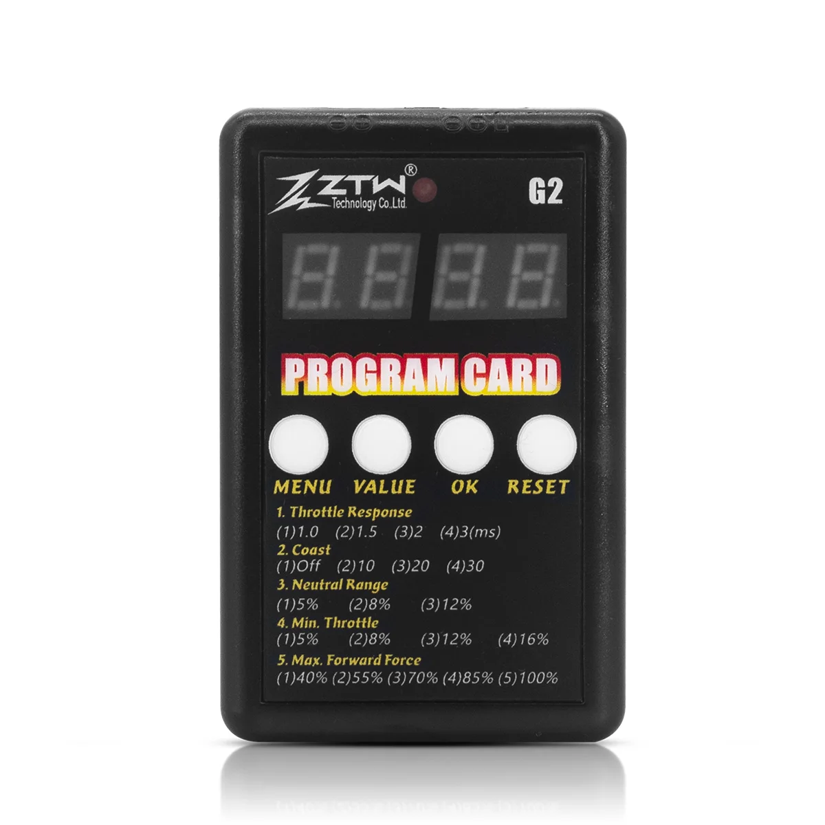 ZTW LED Program Card G2 For Beast G2 Series ESC Seting Parameters RC Model Parts Accessories