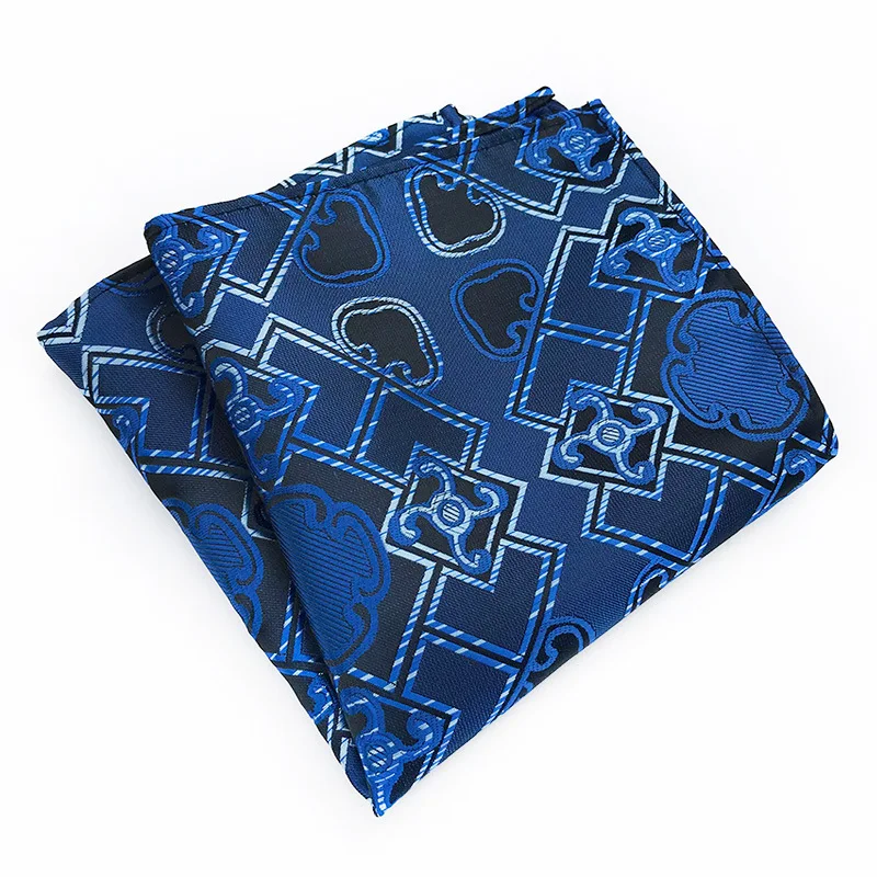 Zijde Paisley Mannen Zakdoek Pocket Sjaal Vierkante Zijden Mannen Accessoires Das Halsdoek Steinkrik Pocket Kwadraat Zakdoek