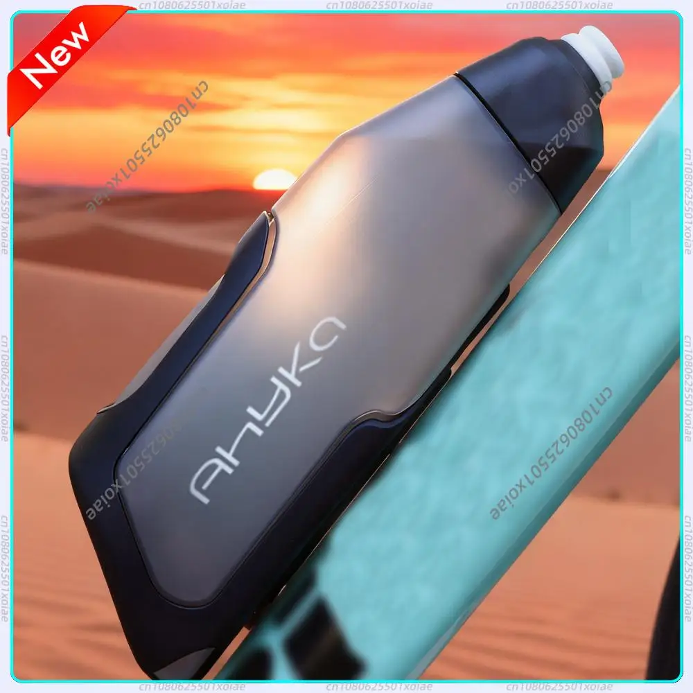 

Triathlon Bike Aero Water Bottle Set 600ml Road Bike Aerodynamic Bottle Cage Food-Grade PP Airflow Design Large Capacity Kettle