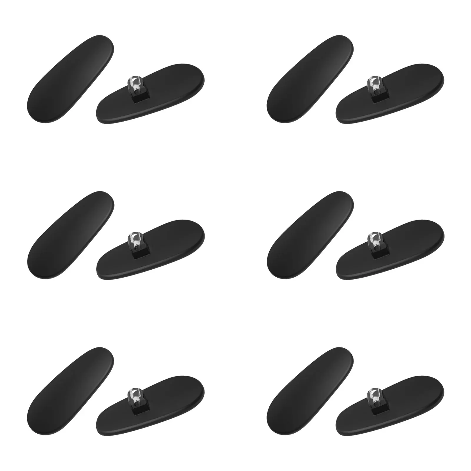 Bwake Replacement Rubber Nose Pads for-Oakley Conductor | Conductor RX OX3186,Deadbolt OO6046 Frame - Multiple Options