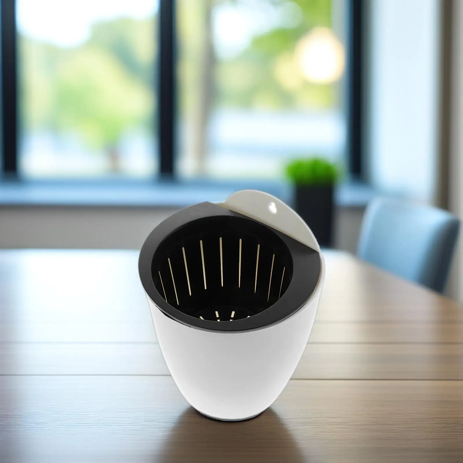 7 Pcs Automatic Self Watering Flower Pot Creative Round Hanging Wall Mount Planters for Plants Container