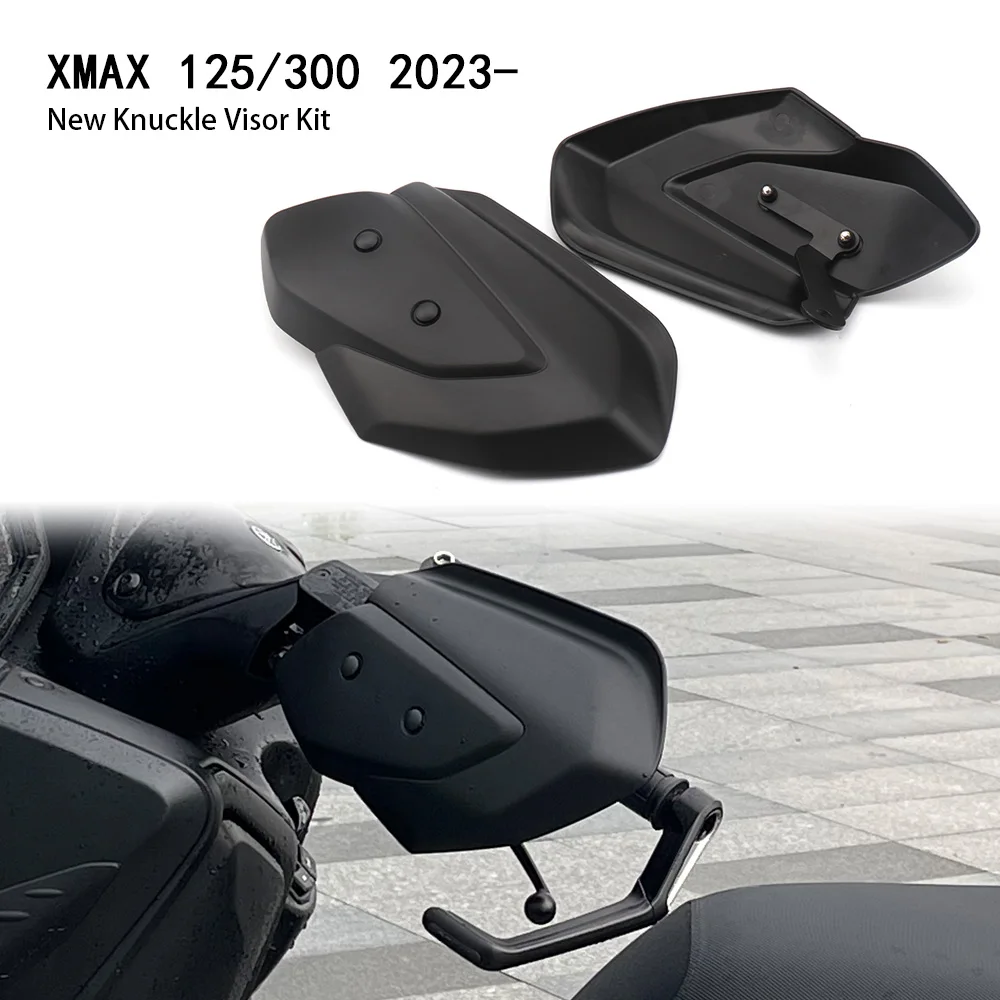 

Motorcycle Accessories Handguard Shield Hand Guard Protector Windshield For YAMAHA XMAX125 XMAX300 X-MAX 125 X-Max 300 2023 2024