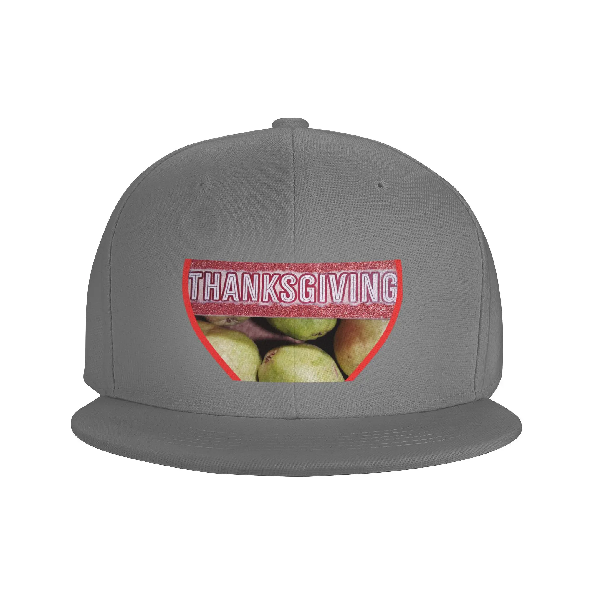Fashion Thanksgiving Shelfsetter picture Flat Brim Sun Hat  Girlish Style Women's Cap 2021