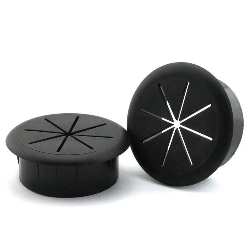 مكتب جروميت واضح ، غطاء ثقب الأسلاك ، ومناسبة للكمبيوتر المكتب ، 8X