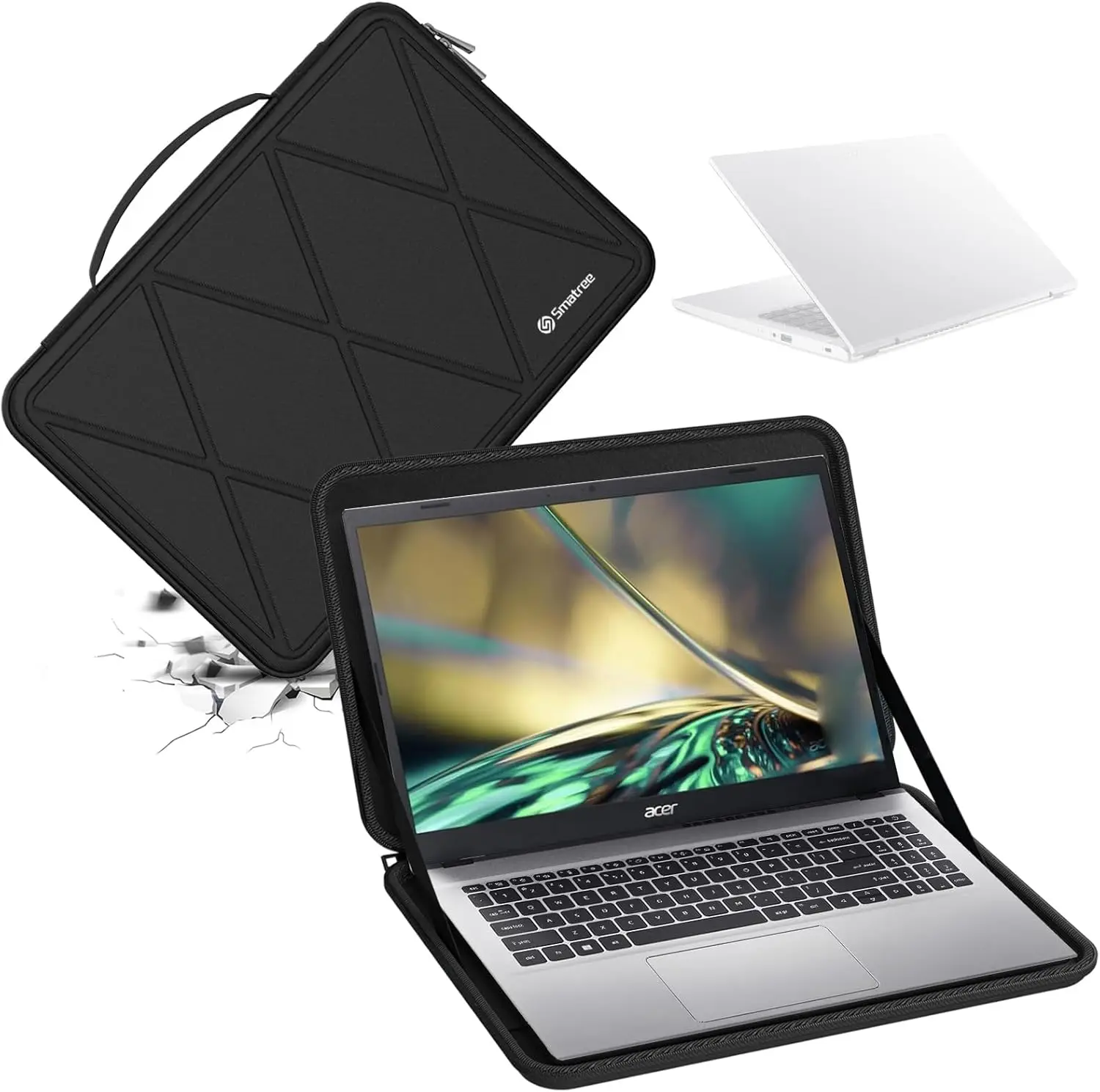 Smatree Hard EVA Protective Sleeve Case Compatible for 14inch Acer Aspire 3