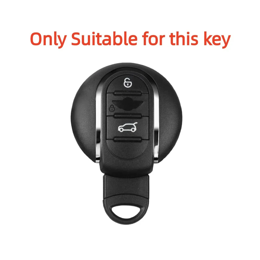 Soft Silicone Car Key Cover Case for BMW MINI COOPER S ONE JCW F54 F55 F56 F57 F60 CLUBMAN COUNTRYMAN