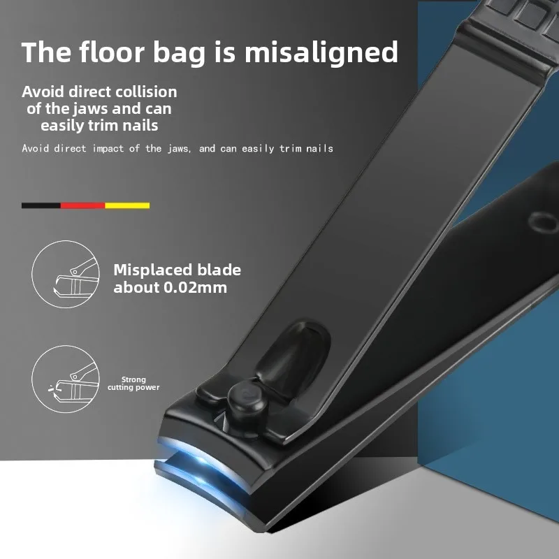 Juego de herramientas para uñas de acero inoxidable, Kit de manicura y pedicura, cortador, tijeras, pinzas, aseo, salón profesional, uso doméstico