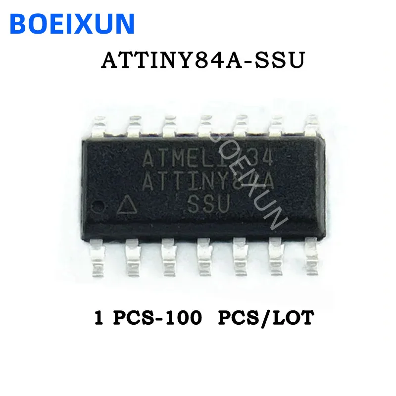 1 uds/5 uds/10 uds/50 Uds ATTINY84A-SSU ATTINY84A ATTINY84 ATTINY8 ATTINY ATTIN ATTI ATT AT IC MCU Chip SOP-14