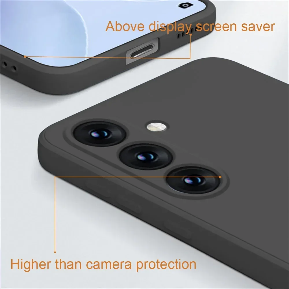 حافظة مغناطيسية من السيليكون السائل لهاتف Magsafe لهاتف سامسونج جالاكسي S24 S25 Ultra S23 Plus S22 S21FE Funda غطاء ناعم للشحن اللاسلكي