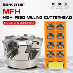 MFH050R/063R/080R/100R milling cutter High-precision anti-vibration knife Equipped with blade SOMT140520ER-GM Turning Tool