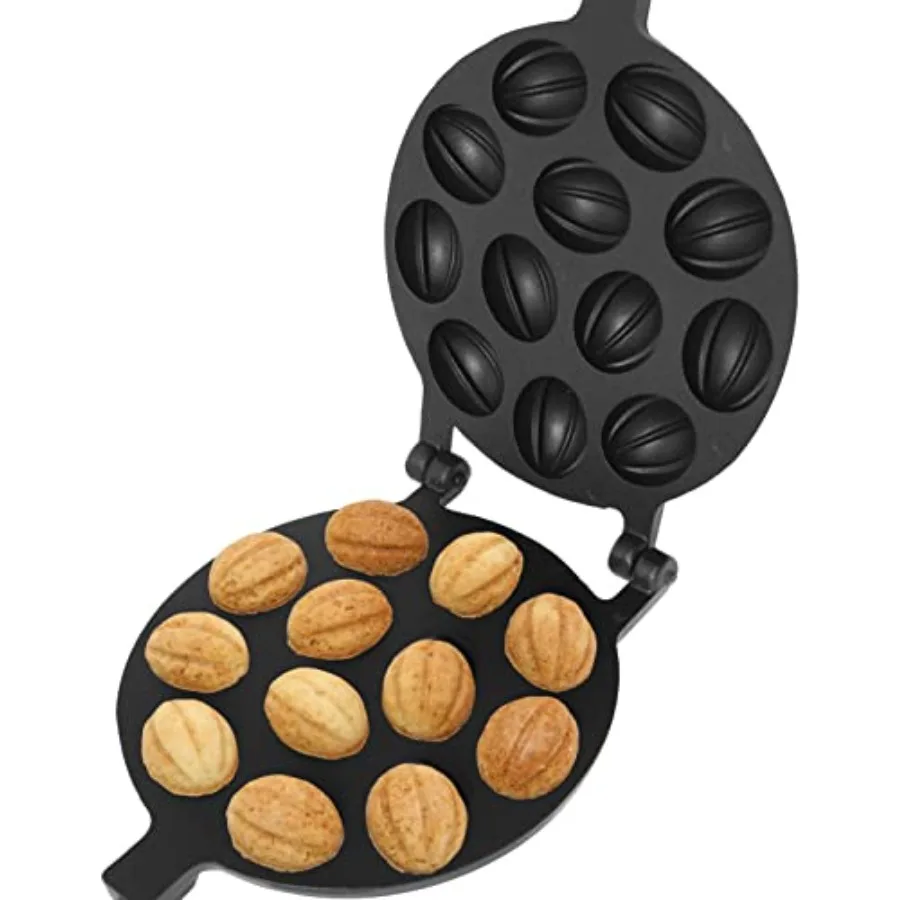 

Walnut Cookie Mold Maker 12 non-stick - Oreshki Mold Maker - Walnut Cookie Molds - Орешница Russian - Oreshki Maker - Walnut Co