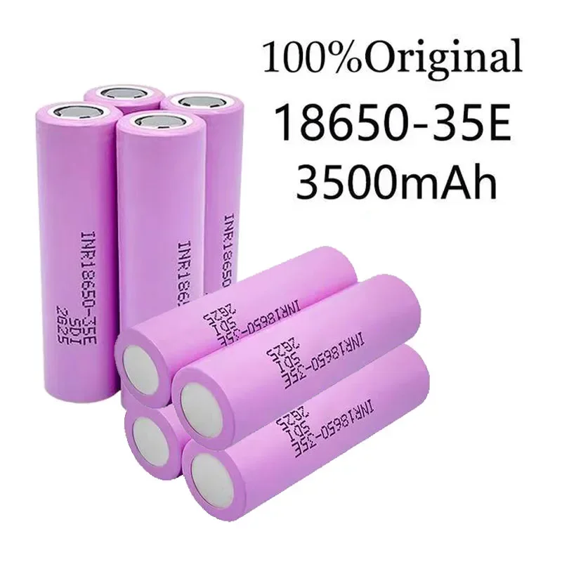 Kostenloser Versand 3500 original für 3500 3,7 mah 25a Entladung inr18650 35e mah Batterie Li-Ion V wiederauf ladbare Batterie