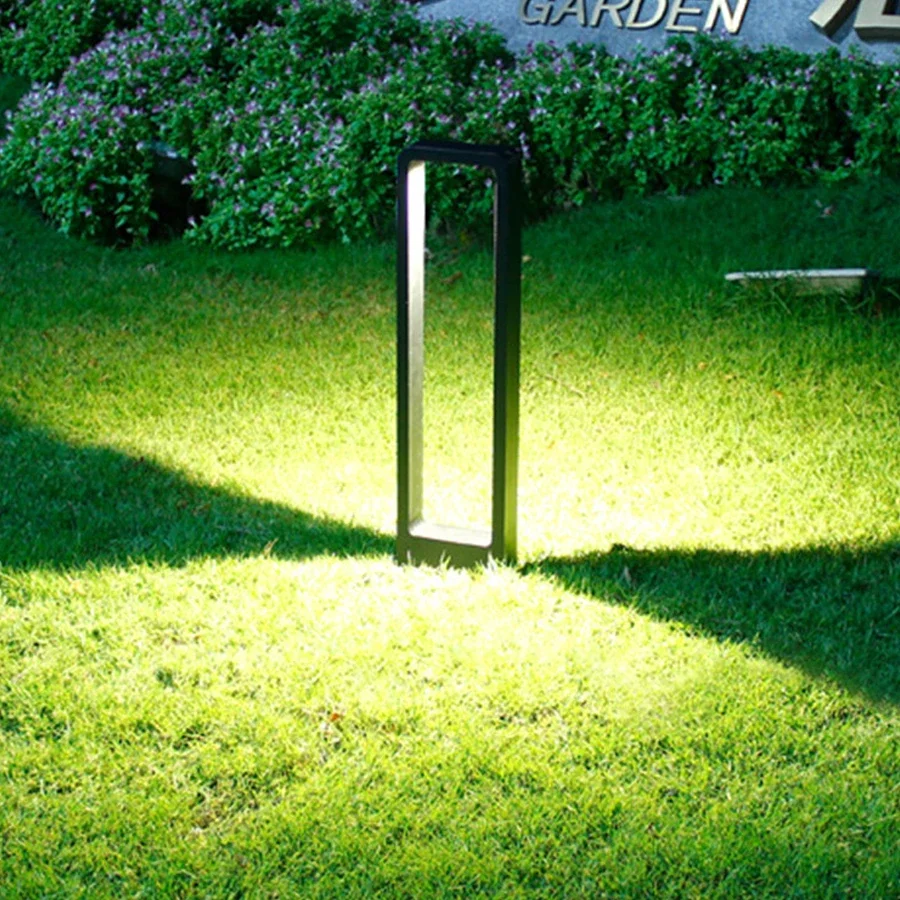 

Thrisdar 60CM Outdoor Landscape Lawn Lamps Waterproof Garden Pathway Light Aluminum LED Bollards Lighting Backyard Post Light