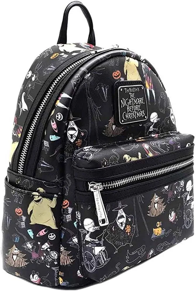 Loungefly Disney  X The Nightmare Before Christmas Mini Backpack