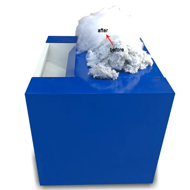 Pillow/Toy/Sofa Cotton Combing Machine High Productivity Cotton Combing Machine Cotton Fiber