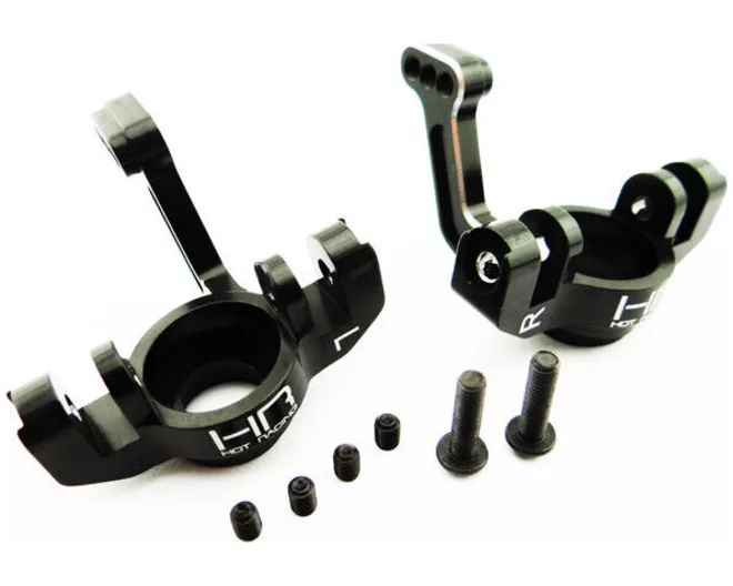 Hot Racing YET2101 Black CNC Aluminum Front Steering Knuckle for 1/10 Axial Yeti SCORE Trophy Truck EXO