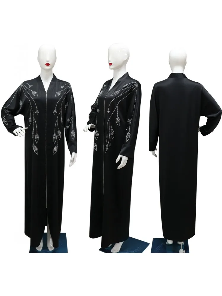 Evening Dress Women Dashiki Muslim Fashion Abaya African Clothes Robe Marocaine Luxury Dubai Kaftan Dress Vetement Big Size