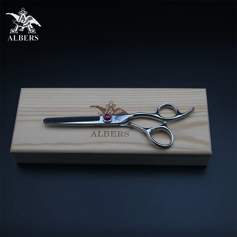 ألبيرز روبي المسمار Vg10 الصلب أفضل مقص تشكيل الشعر مقص الشعر الياباني مقص الحلاق ترقق #4