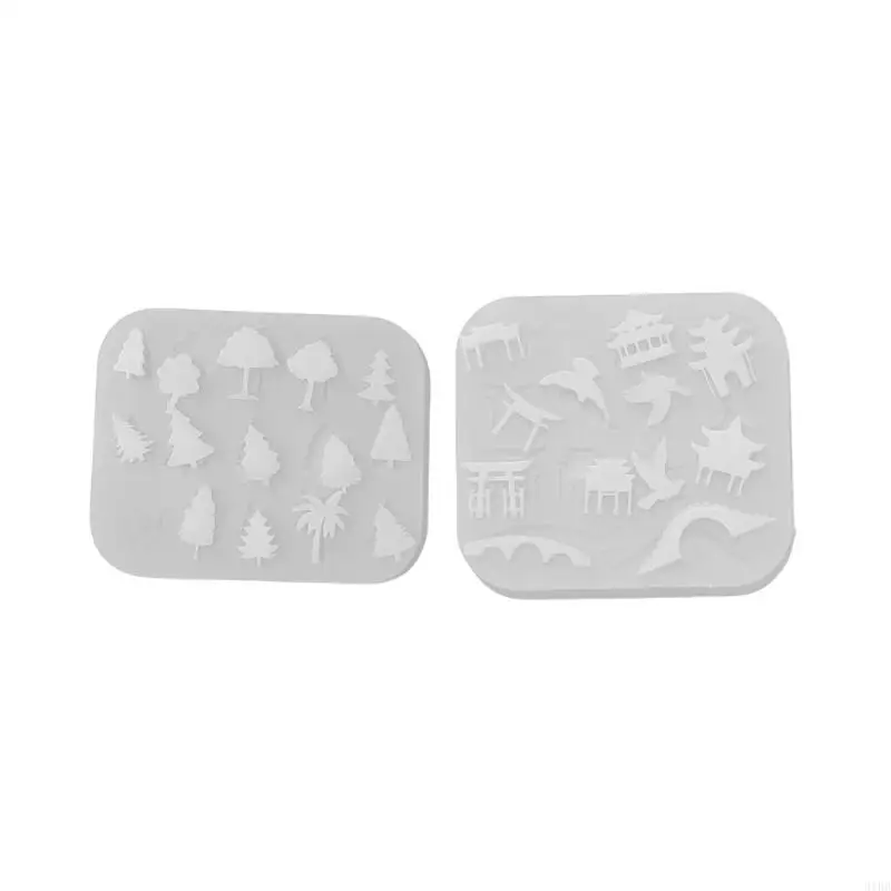 

31BB Creative Pendant Silicone Molds Practical Accessory Crafting Molds for Artisanal Jewelry and Accessory Making