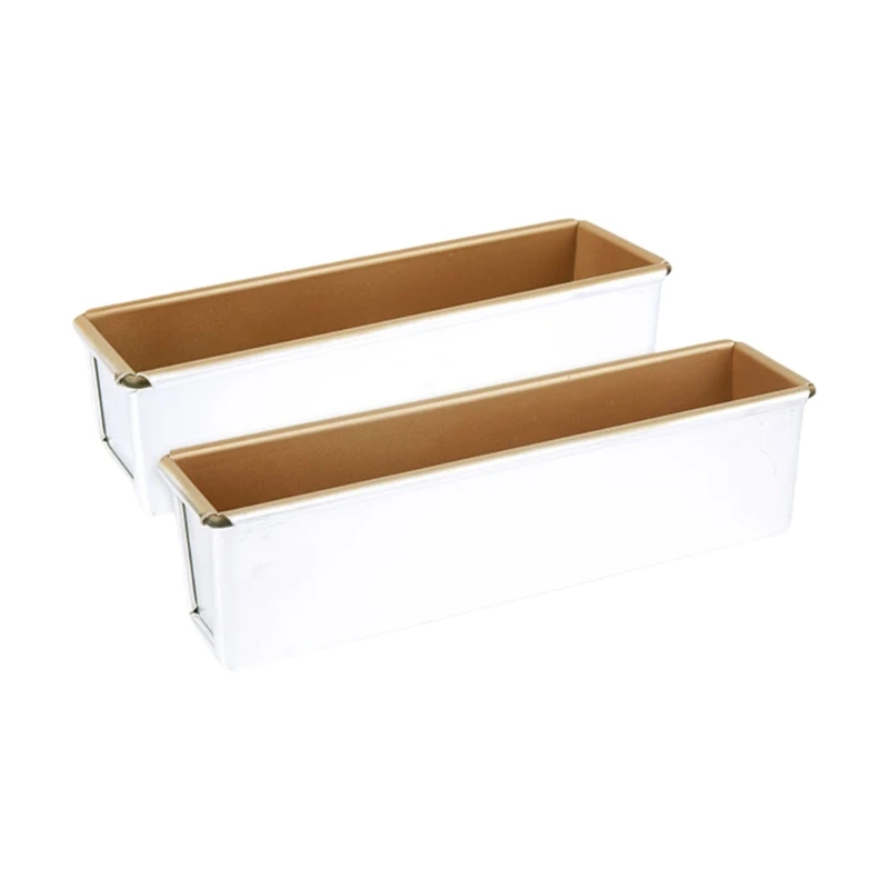 

Rectangular Cake Pans Aluminum Alloy Bread Tins Nonstick Oven Safe Bakewares