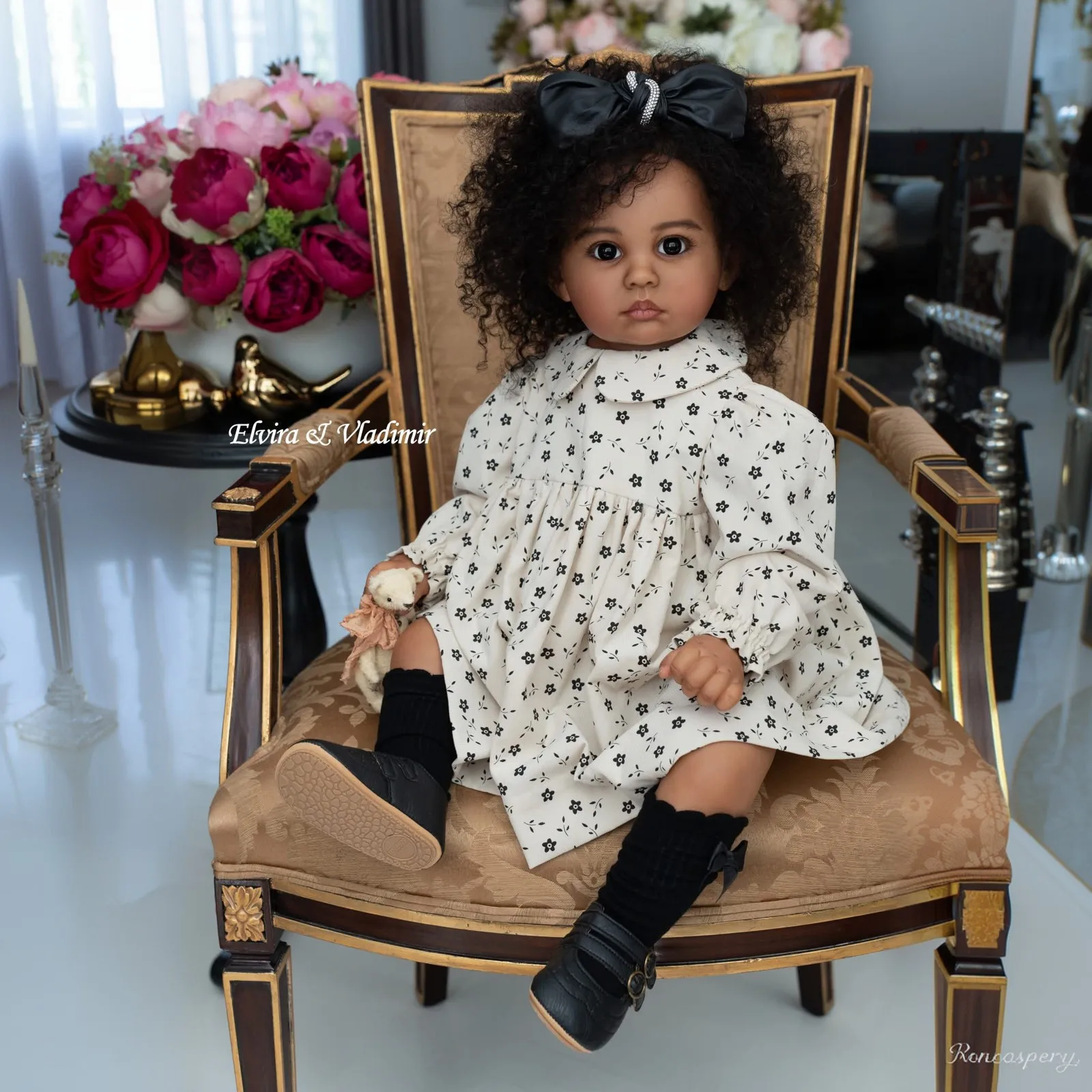 

60cm Big Size Princess Bonecas Cloth Body Silicone Reborn Baby Doll For Girl Bebe Lifelike Art Hand Made Reborn Toddler menina