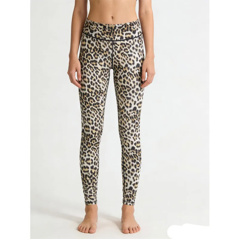 Leopard Leggings Women Long Pants Bodycon Pencil Pant Club  Slim High Waist Casual Jogger High Waist Trousers Streetwear