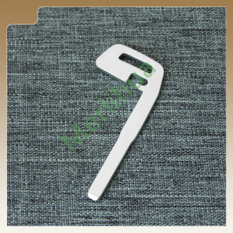 FOR Volvo C30 S40 Old Model 2004‑on Smart Card Emergency Insert Uncut Key Blade, Spare Mechanical Replacement Key