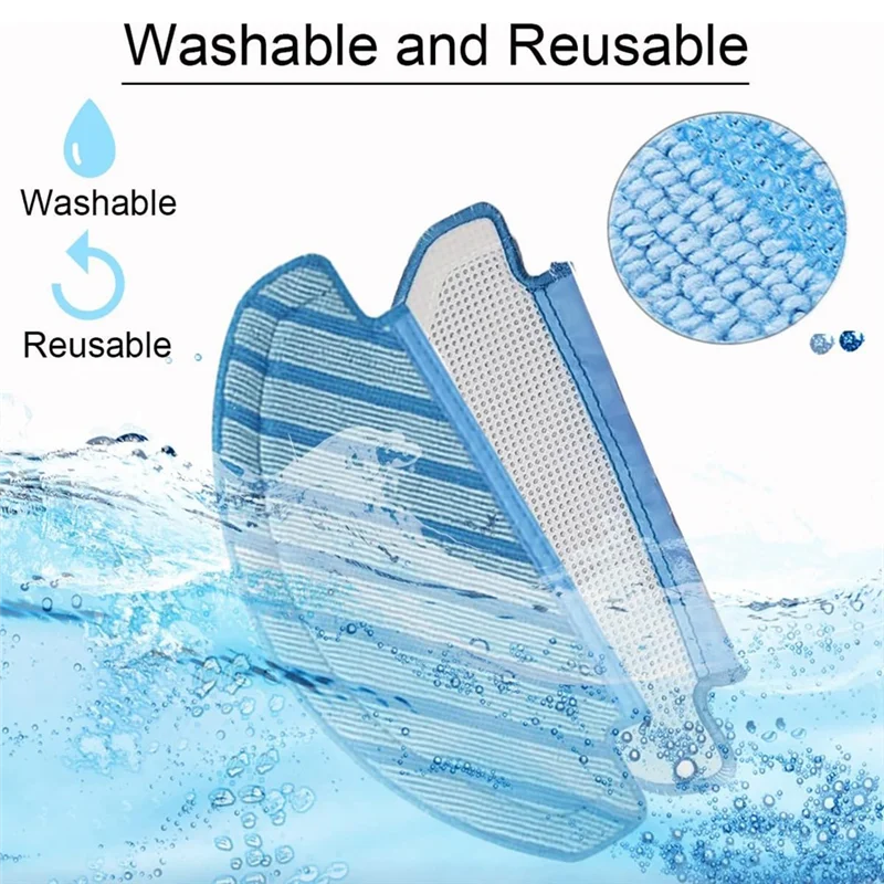 

vacuum cleaner parts For Deebot T9 T8 N8 Accessories Robot Vacuum Cleaner Main Side Brush Dust Bags HEPA Filter