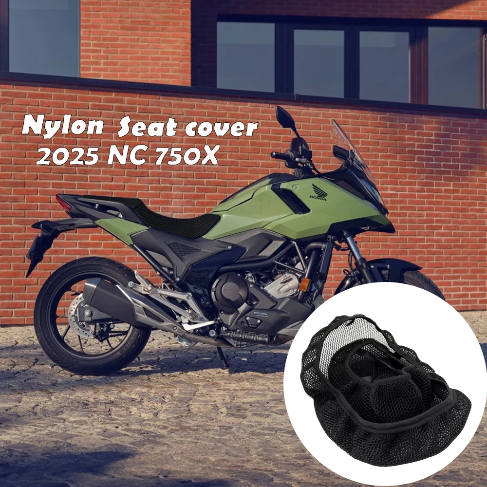 

Motorcycle Accessories NC750X Seat Cover 3D Airflow Insulation Cushion Cover For Honda NC 750X nc750x 2025 Seat Protection Cover