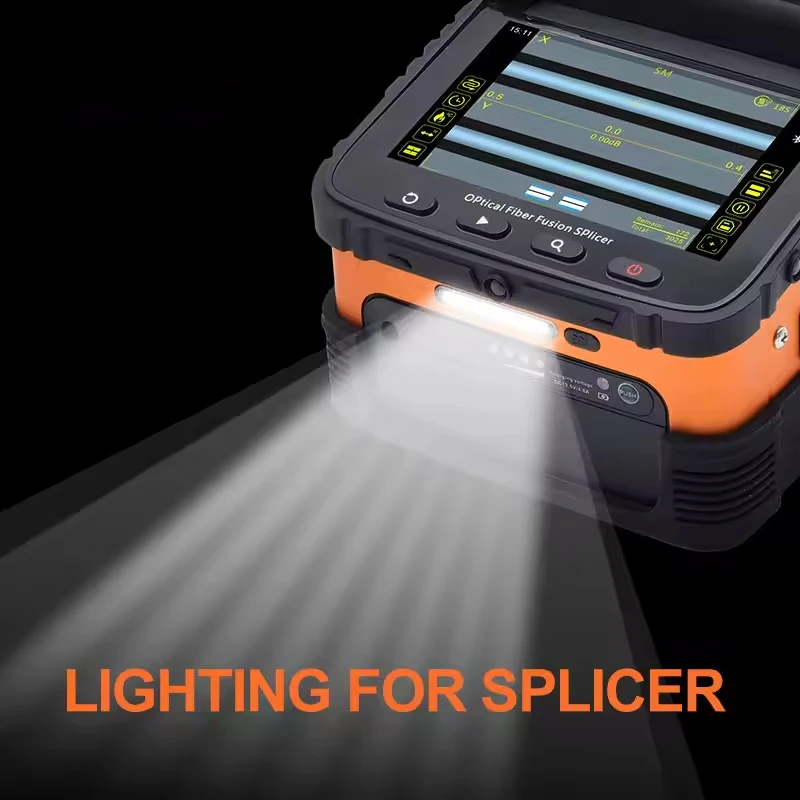 AI-6C Automatic SM&MM Multi-Language FTTH Fiber Optic Splicing Machine Optical Fiber Fusion Splicer