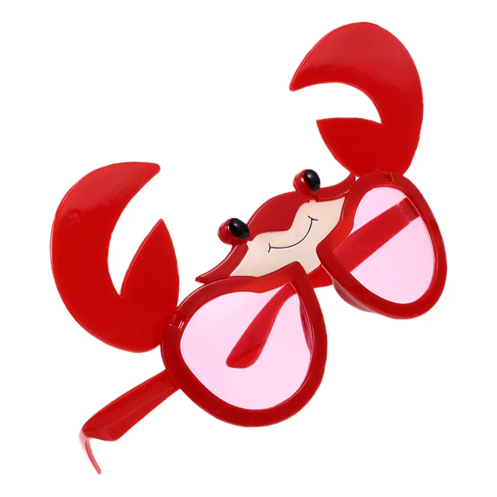 

Funny Eyeglass Sunglasses Summer Beach Party Hawaiian Style Crab Glasses Vacation Funny Party Eyeglasses Photoshoot Props