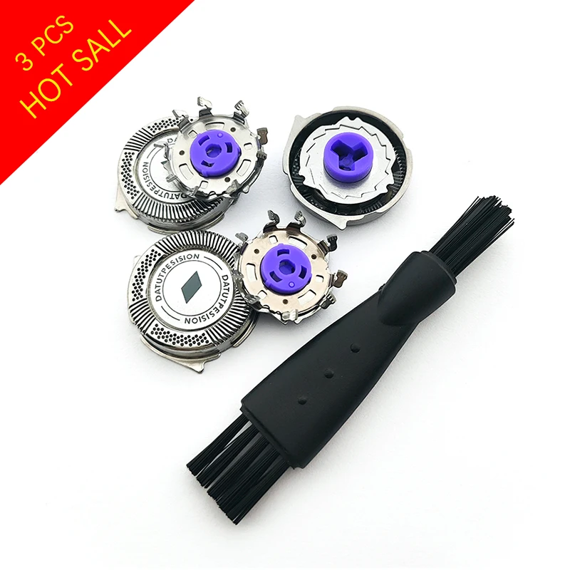 3pcs Shaver Head Replace Razor Blade for Shaver Mode Norelco HQ8 PT860 PT870 AT750 AT751 AT890 AT891 HQ7120 HQ7100 HQ7140 HQ7160