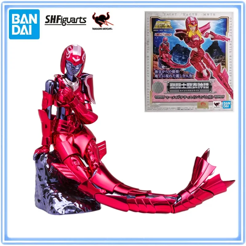 Оригинальная Коллекционная модель Bandai Saint Seiya Marina Tethys Saint Cloth Myth EX, фигурки активных суставов